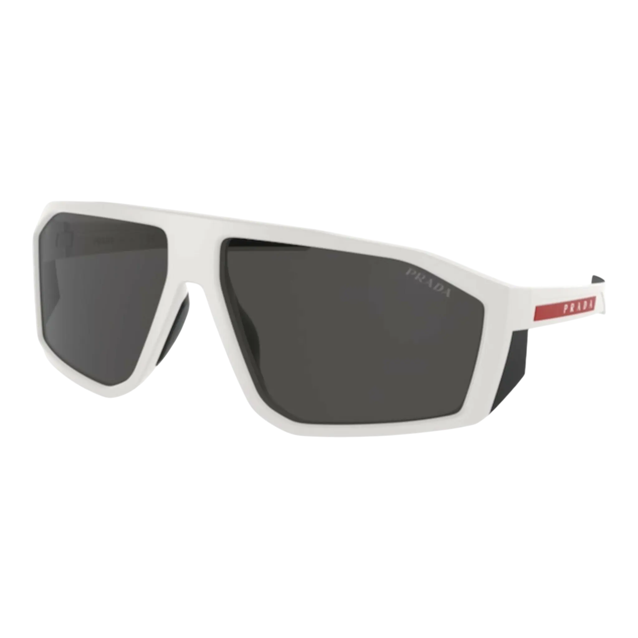 Prada Linea Rossa PS 08WS Men Sunglasses Grey Rubber
