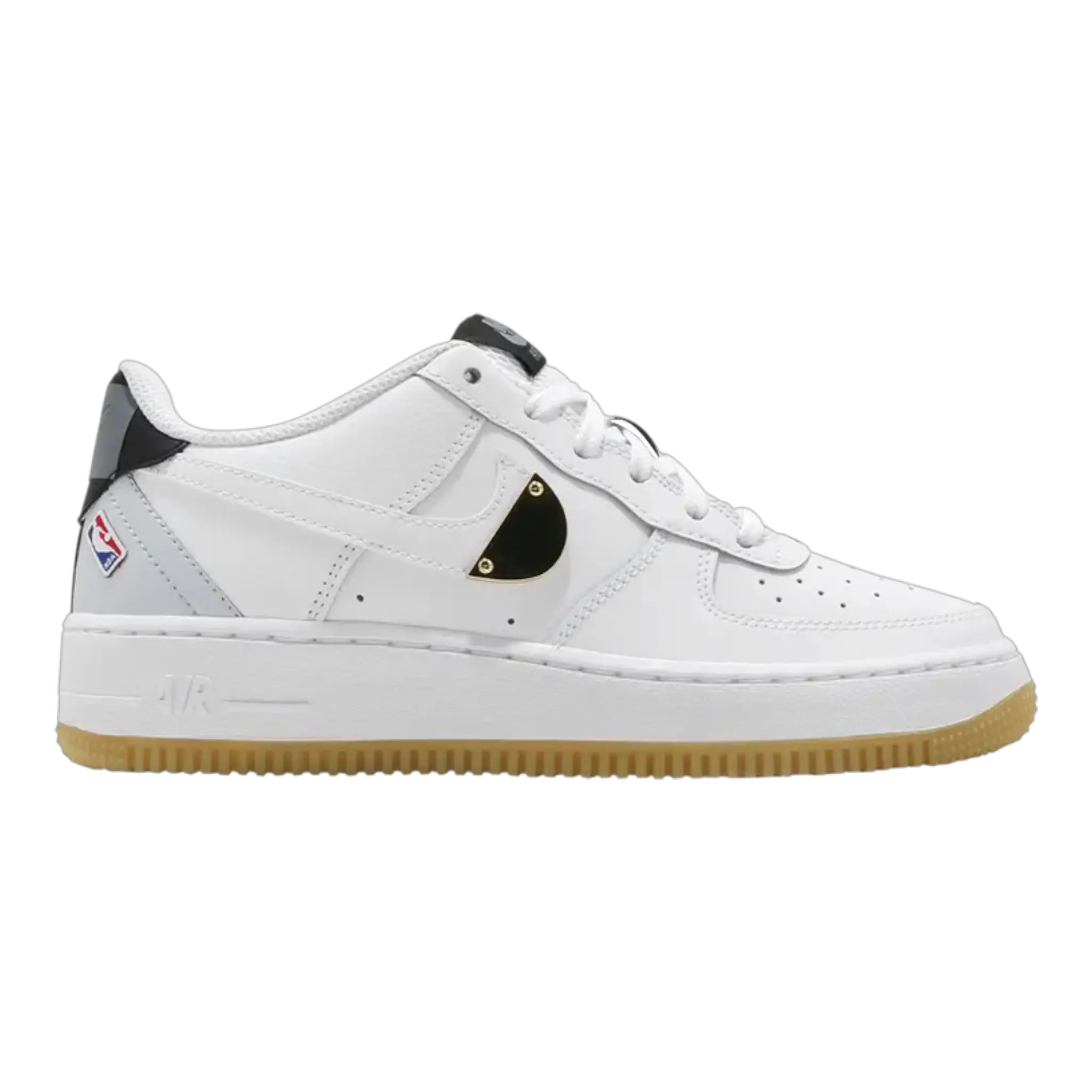 Nike Air Force 1 LV8 1 HO20 Big Kids Basketball Shoes White/White‑Pure Platinum