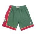 Mitchell & Ness NBA Swingman Seattle Super Sonics Road 1995-96 Men Shorts Dark Green