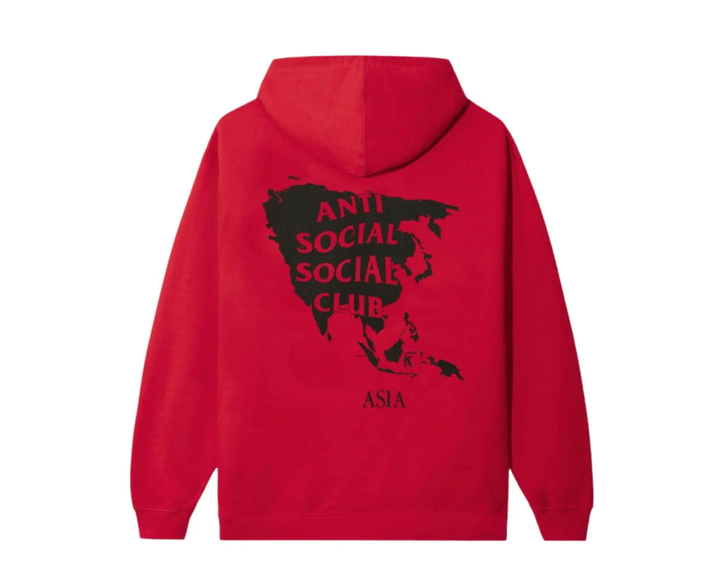 Anti Social Social Club Asia Men Hoodie Red
