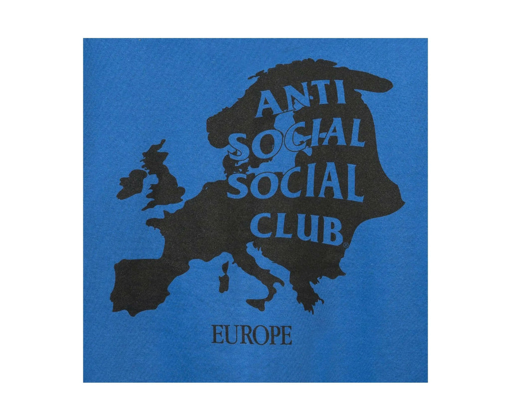 Anti Social Social Club Europe Men Hoodie Blue
