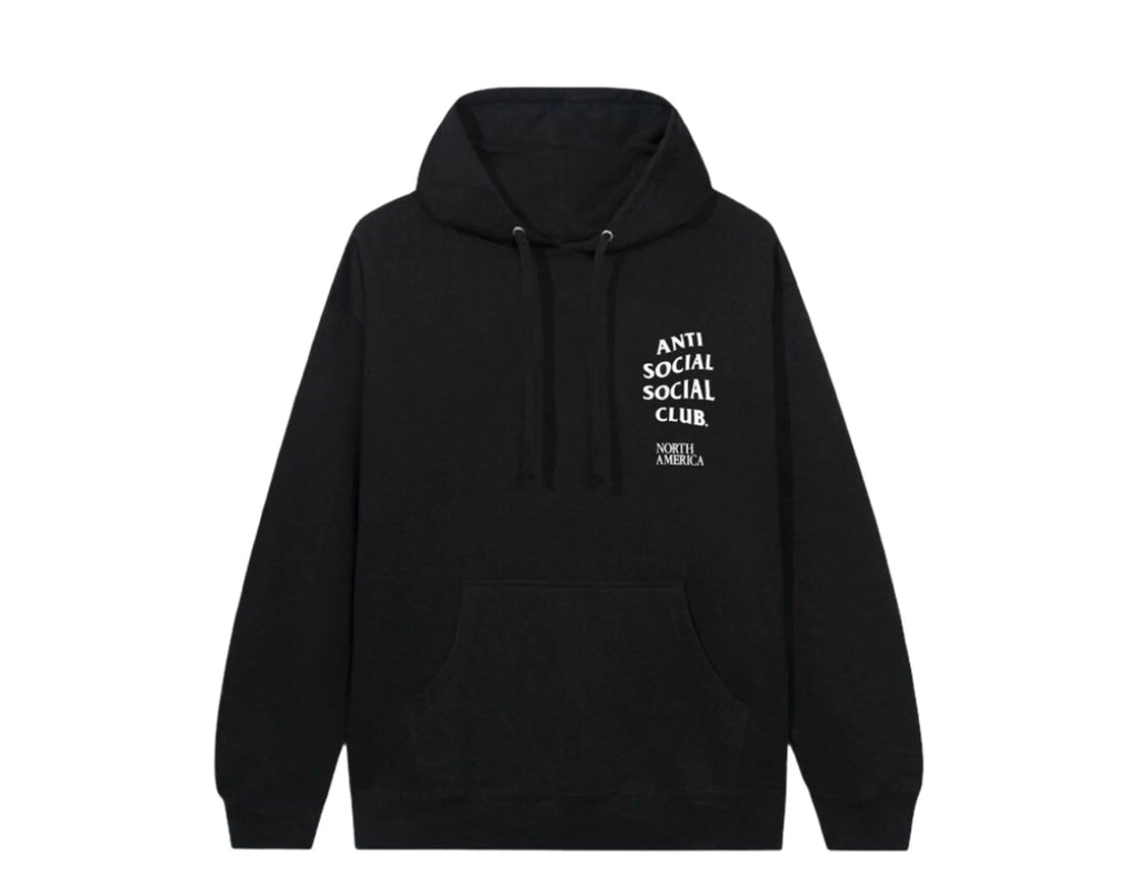 Anti Social Social Club North America Men Hoodie Black