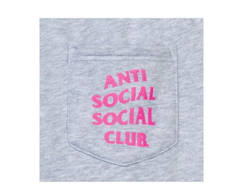 Anti Social Social Club Official Men Sweatpants Grey