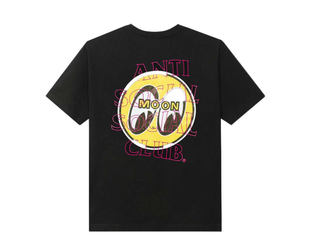Anti Social Social Club x Mooneyes Glitter Crossfire Men T-Shirt Black