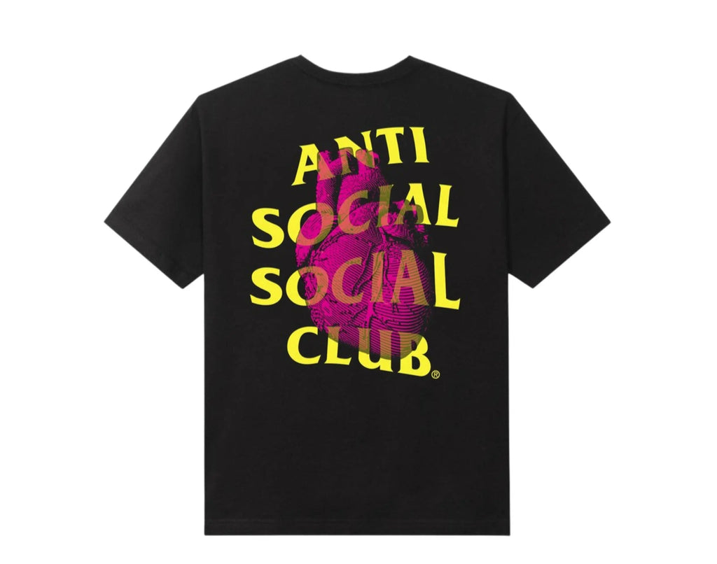 Anti Social Social Club Pulse Check Men T-Shirt Black