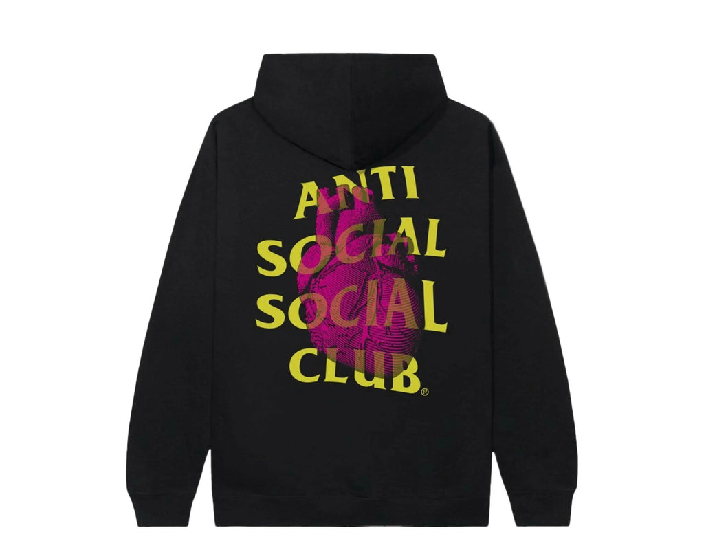 Anti Social Social Club Pulse Check Men Hoodie Black