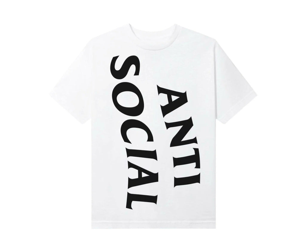 Anti Social Social Club Vertical Horizon Men T-Shirt White