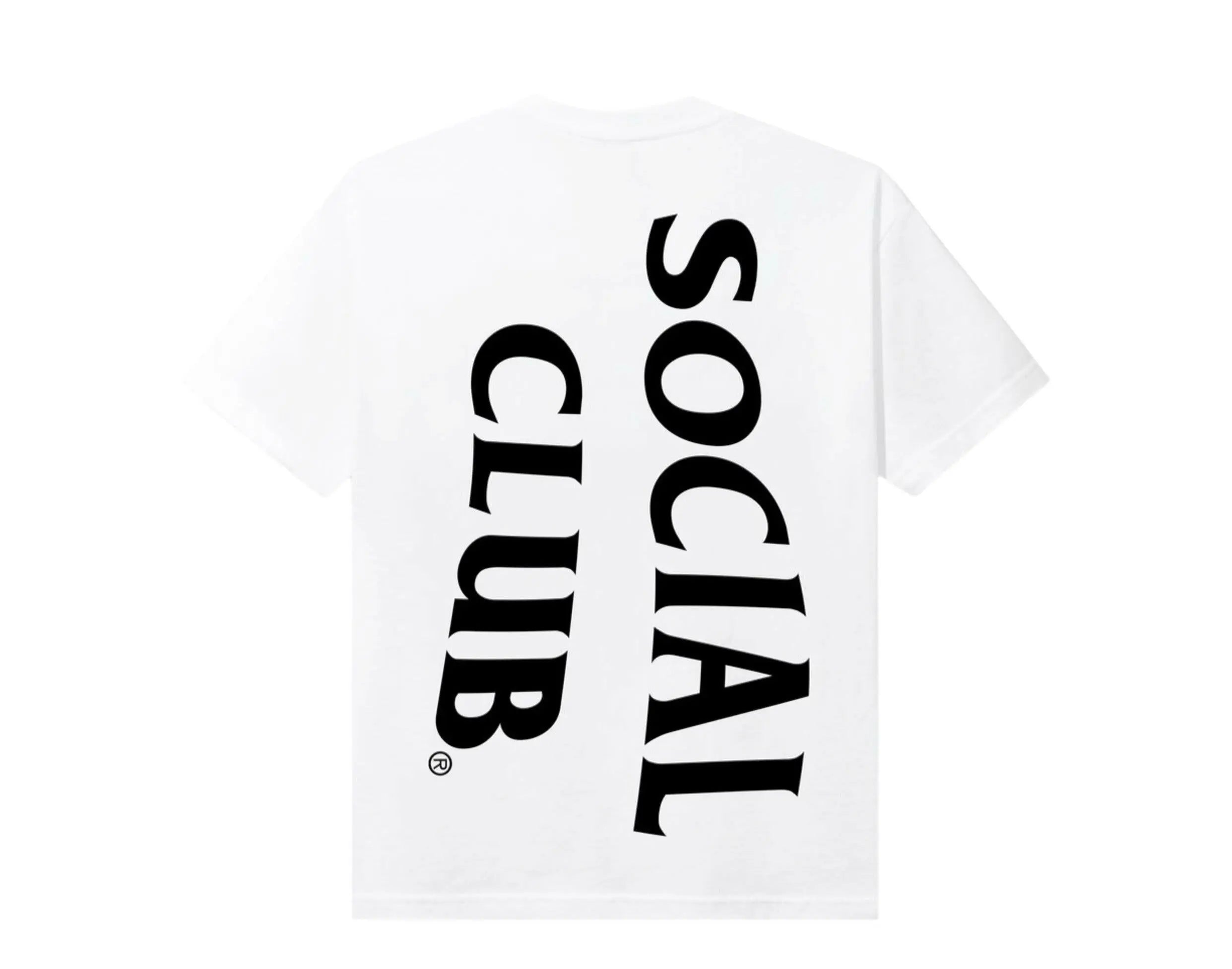 Anti Social Social Club Vertical Horizon Men T-Shirt White
