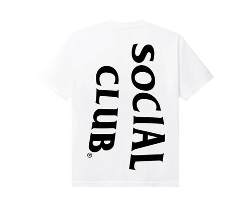 Anti Social Social Club Vertical Horizon Men T-Shirt White