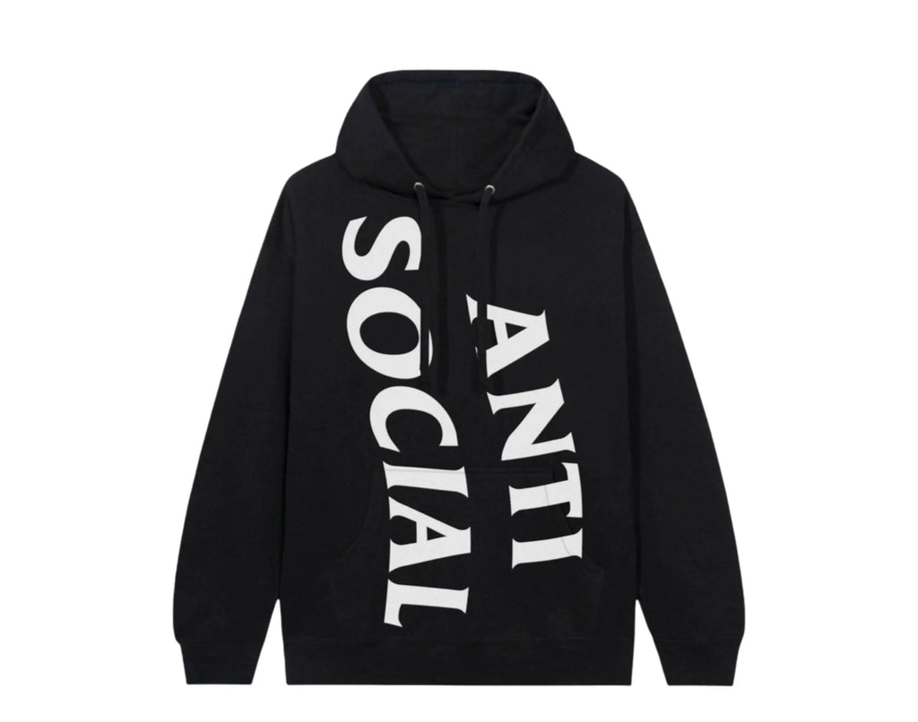 Anti Social Social Club Vertical Horizon Men Hoodie Black