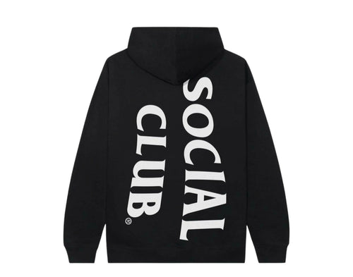 Anti Social Social Club Vertical Horizon Men Hoodie Black