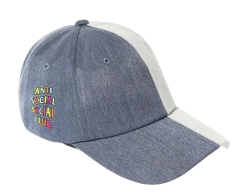 Anti Social Social Club Disorder Men Strapback Hat Blue