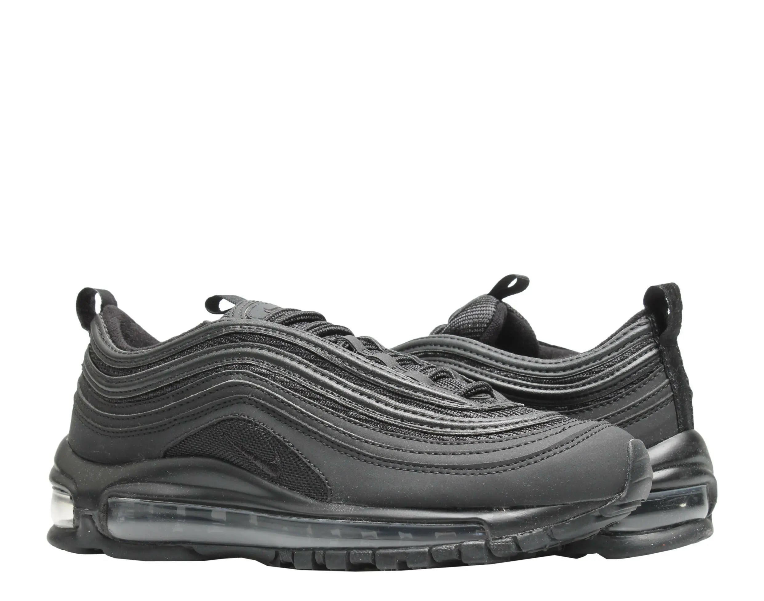 Nike Air Max 97 OG Big Kids Running Shoes Black/Black-Black