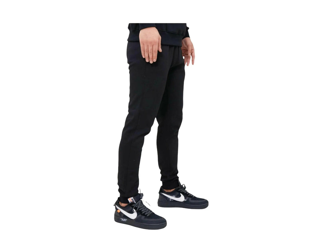 Pro Standard NBA Brooklyn Nets Stacked Logo Men Sweatpants Black