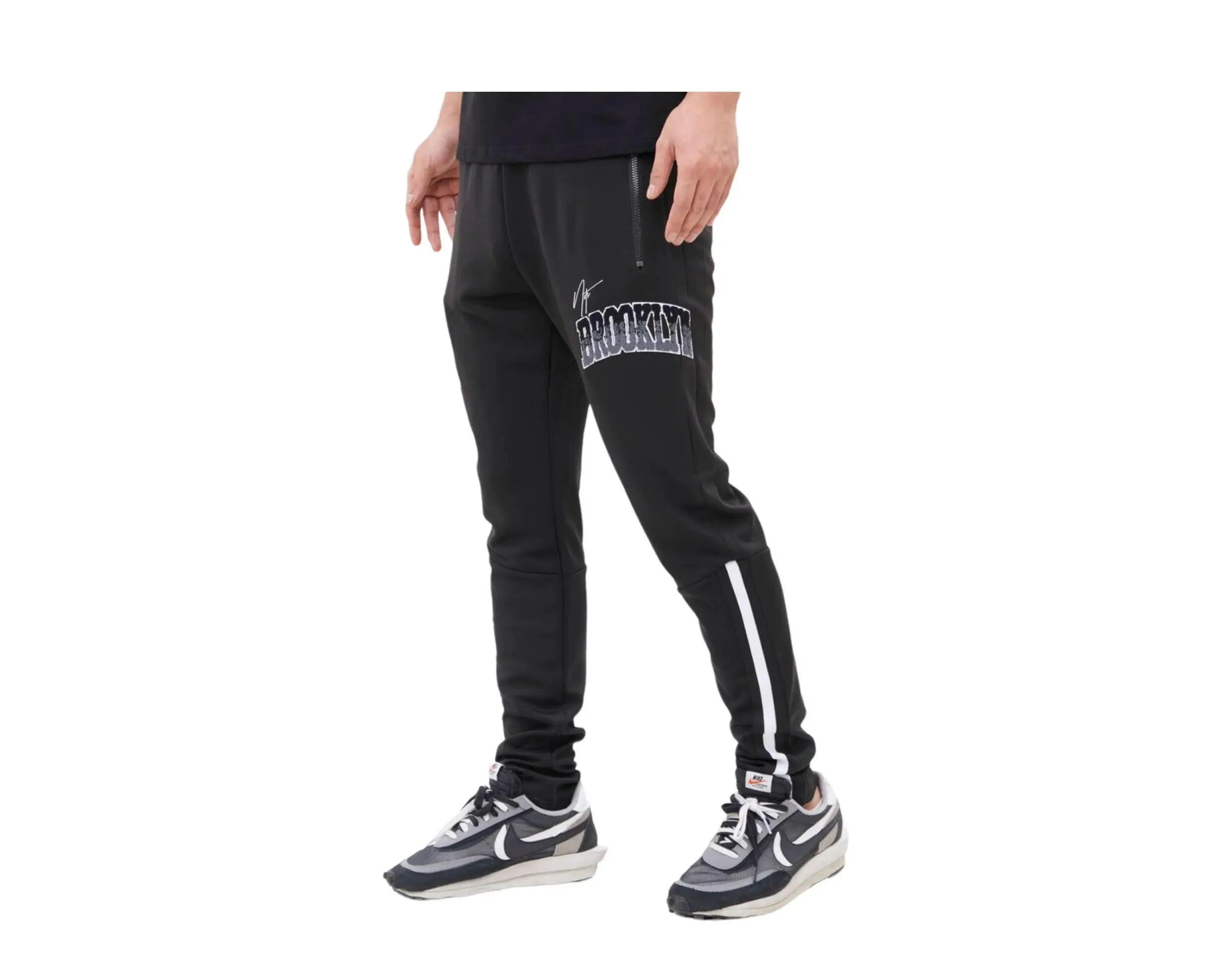Pro Standard Brooklyn Nets Home Town Men Track Pants Black