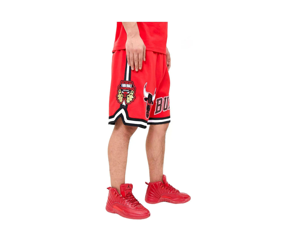 Pro Standard Chicago Bulls Classic Chenille Men Shorts Red