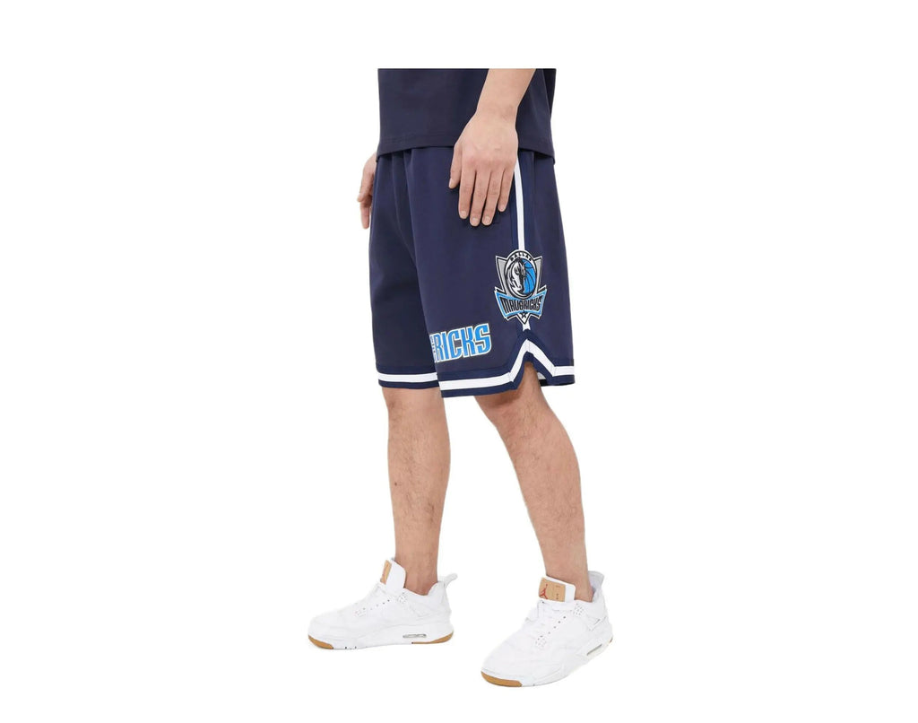Pro Standard Dallas Mavericks Pro Team Men Jogger Shorts Midnight Navy