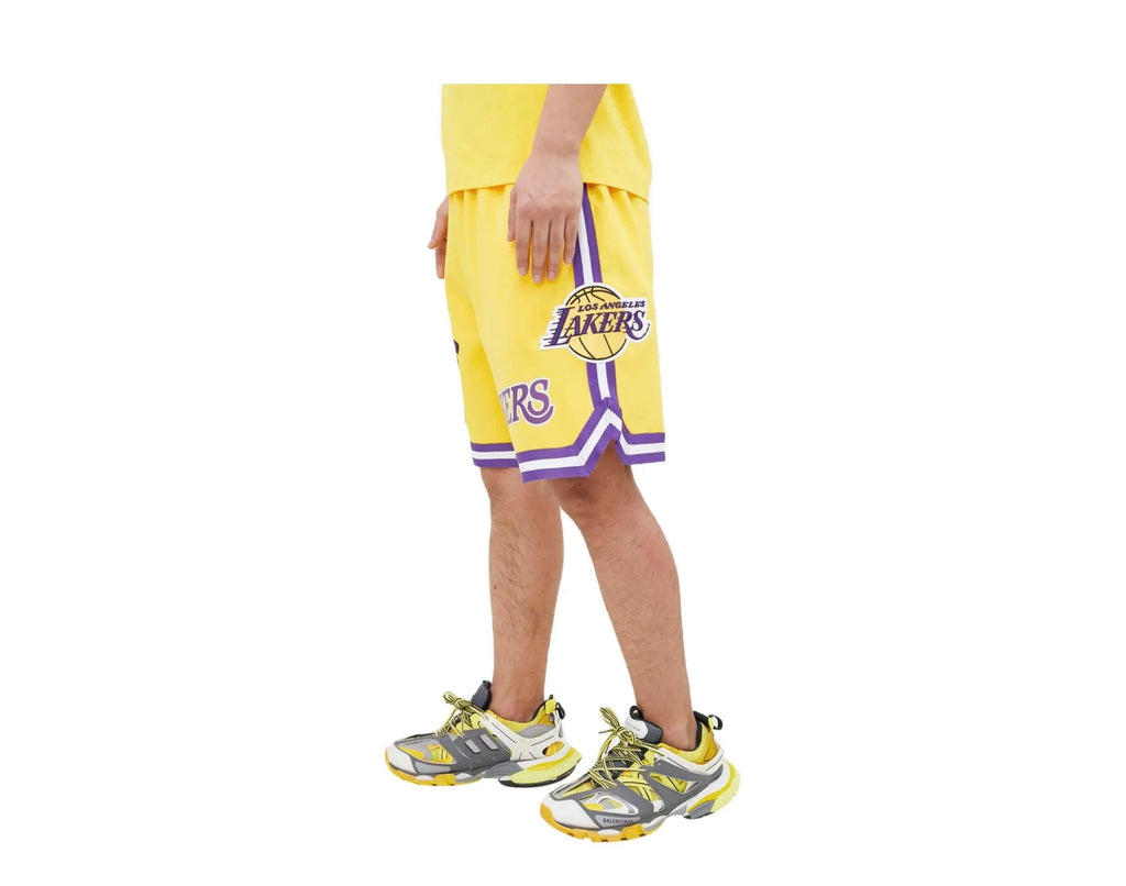 Pro Standard Los Angeles Lakers Lebron James Pro Team Men Shorts Yellow