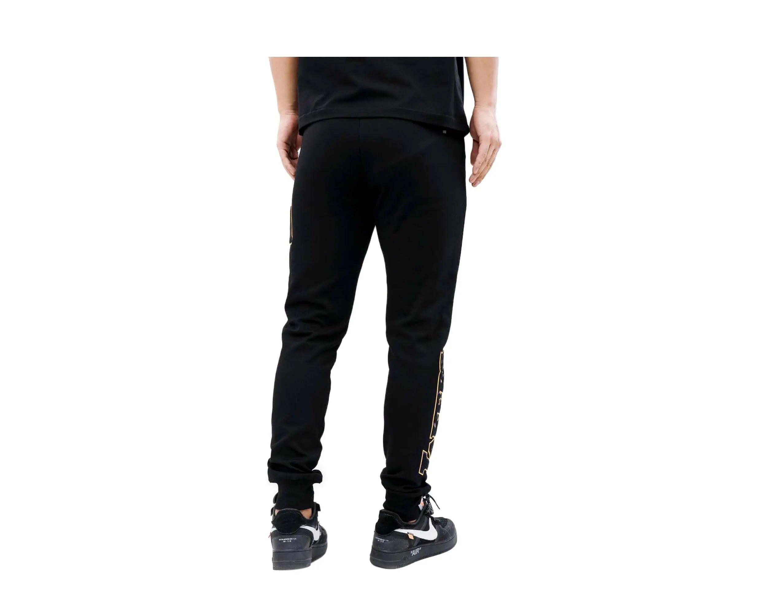 Pro Standard NBA Los Angeles Lakers Blended Men Jogger Pants Black