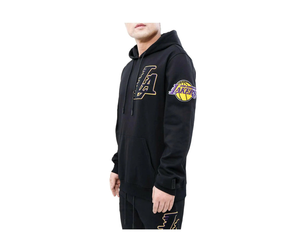 Pro Standard Los Angeles Lakers Logo Men Hoodie Black