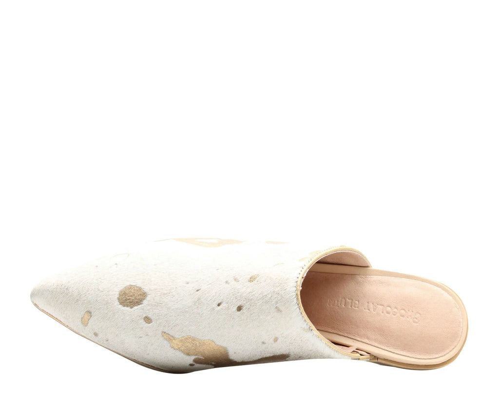 Chocolat Blu Clint Women Slip-On Sandals Beige