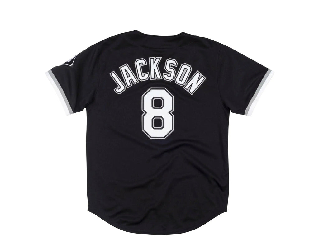 Mitchell & Ness Authentic Chicago White Sox 1993 Bo Jackson Men Jersey Black/White