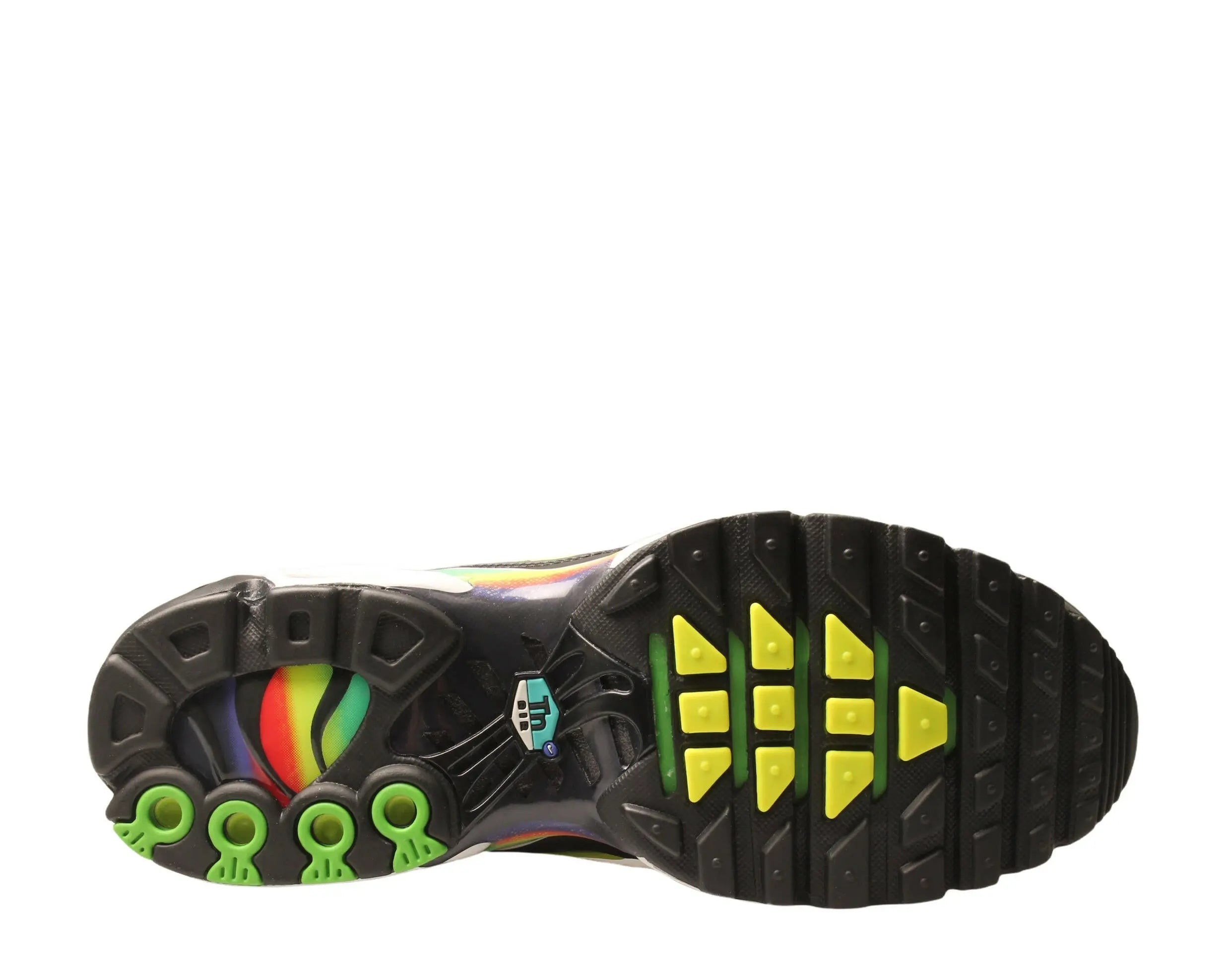 Nike Air Max Plus SE Men Running Sneakers Black/Lemon-Venom-White