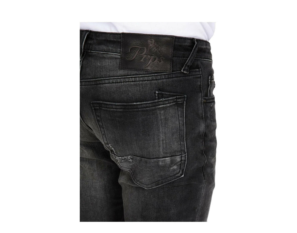 Prps Black Fade Le Sabre Stretch Men Jeans Black