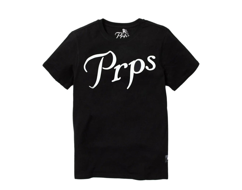 PRPS Lenox Classic Logo Men T‑Shirt Black