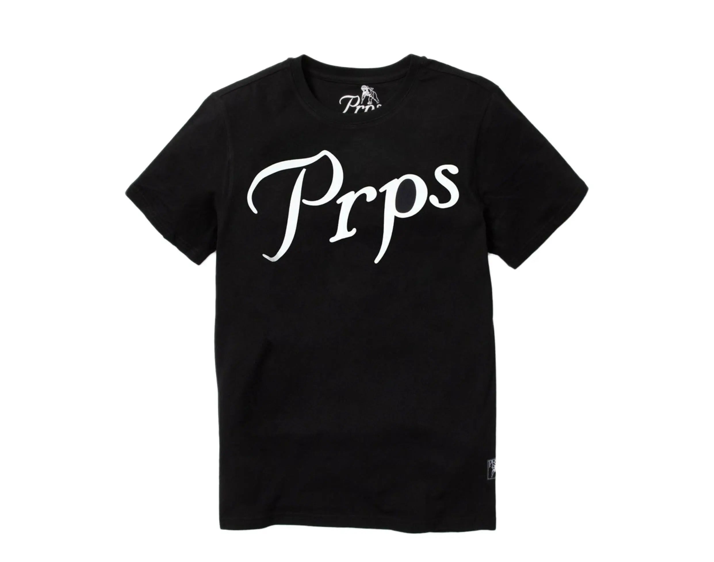 PRPS Lenox Classic Logo Men T‑Shirt Black