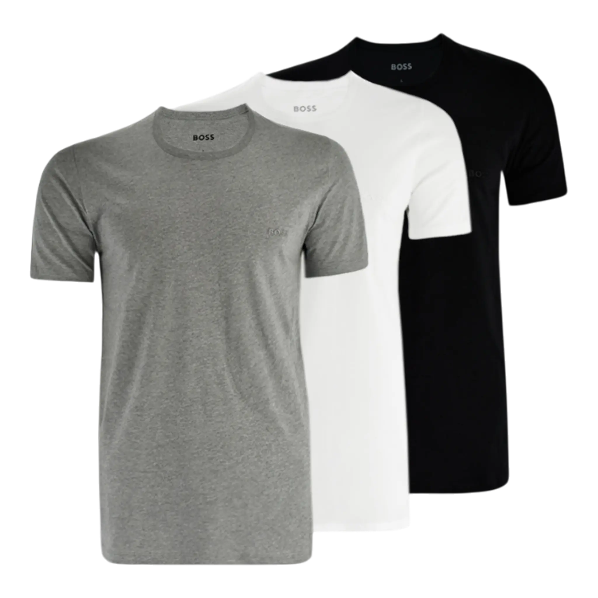 Boss 3-Pack Crew Neck Men’s T-Shirts White