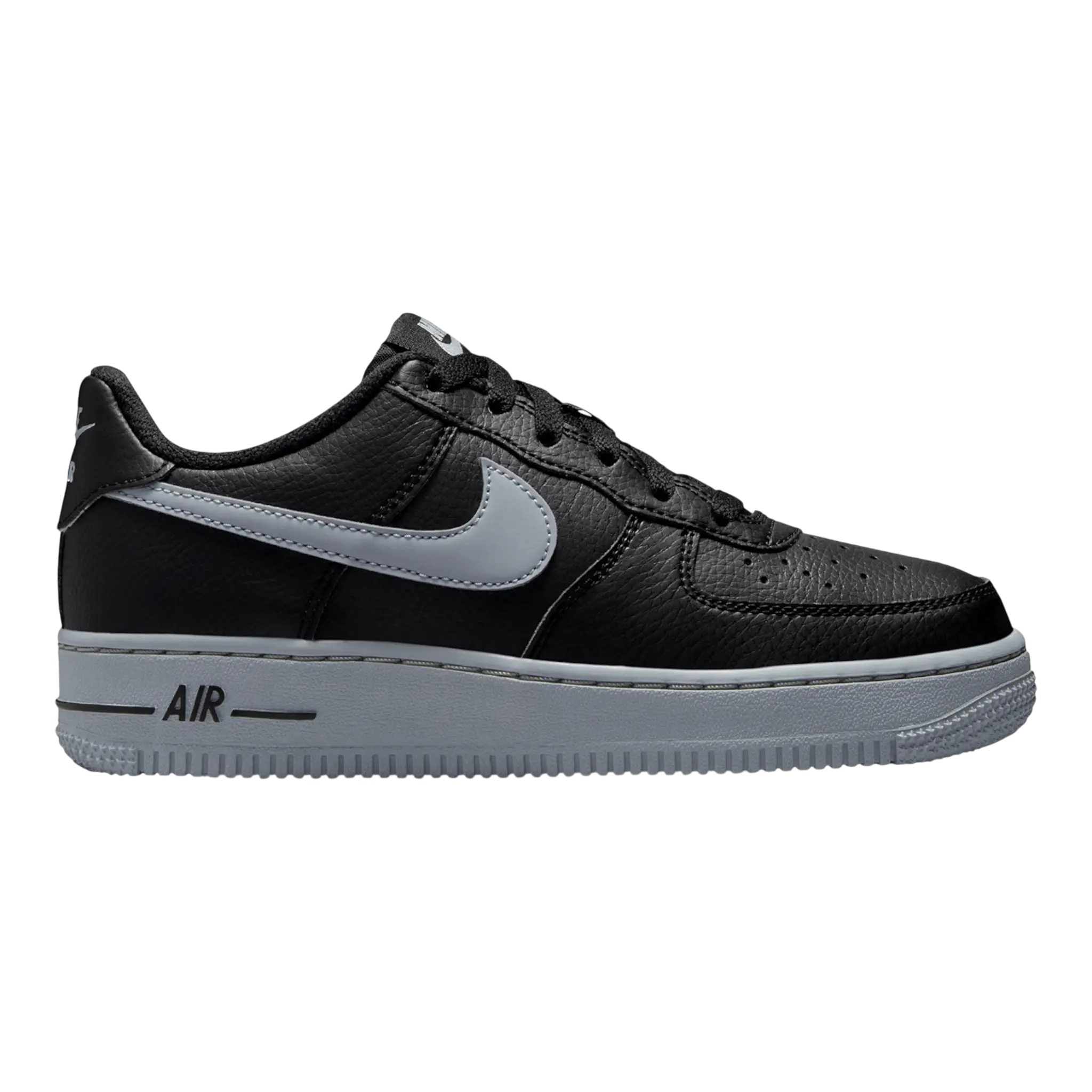 Nike Air Force 1 Low Grade School (GS) Black/Wolf Grey