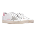 Golden Goose Super-Star Women Sneakers White Gray Suede Cream