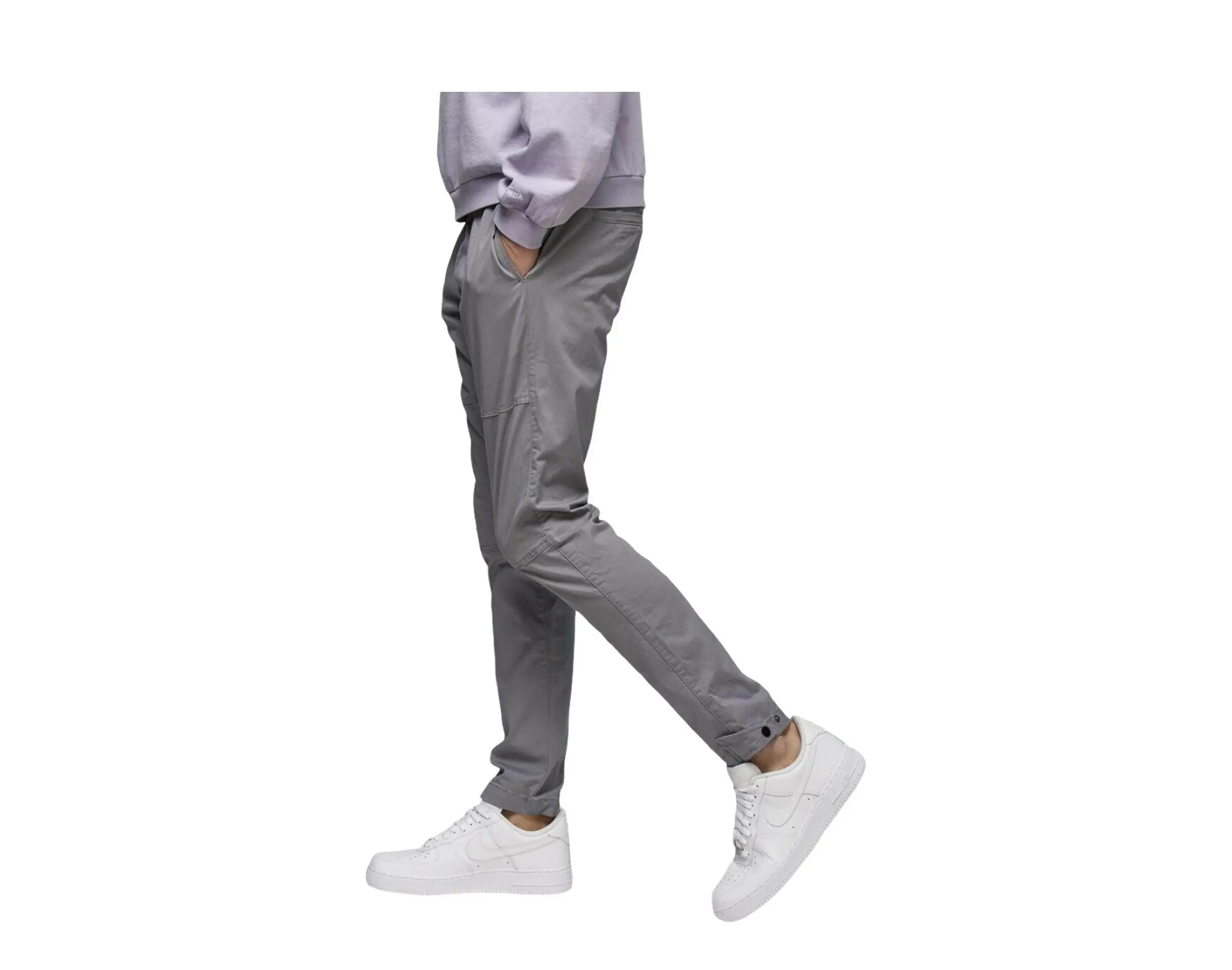 Kuwalla Tee Snap Trouser Men Pants Light Grey
