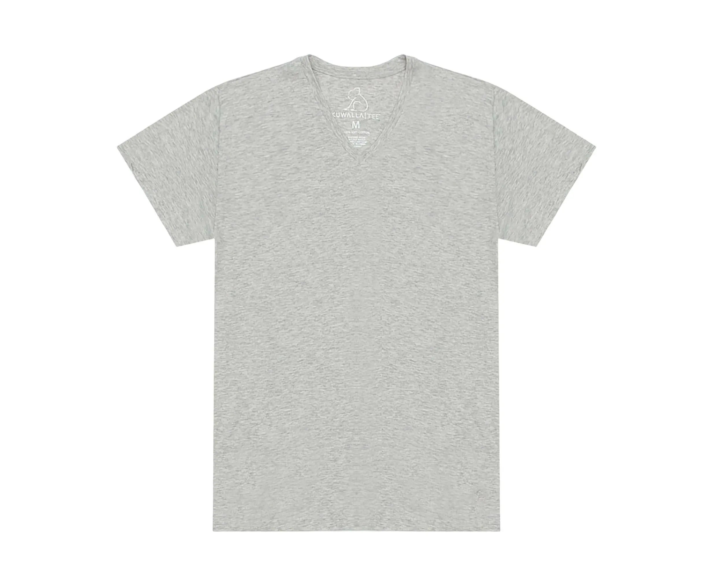 Kuwalla Tee V-Neck Men T-Shirt 3-Pack Pepper Grey