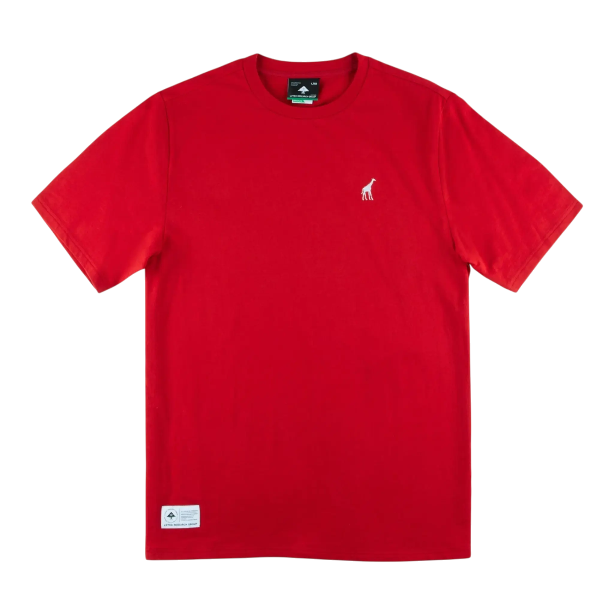 LRG 47 Crew T-Shirt Men’s – Red/White Giraffe