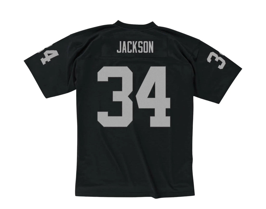 Mitchell & Ness Legacy Los Angeles Raiders 1988 Bo Jackson Men Football Jersey Black