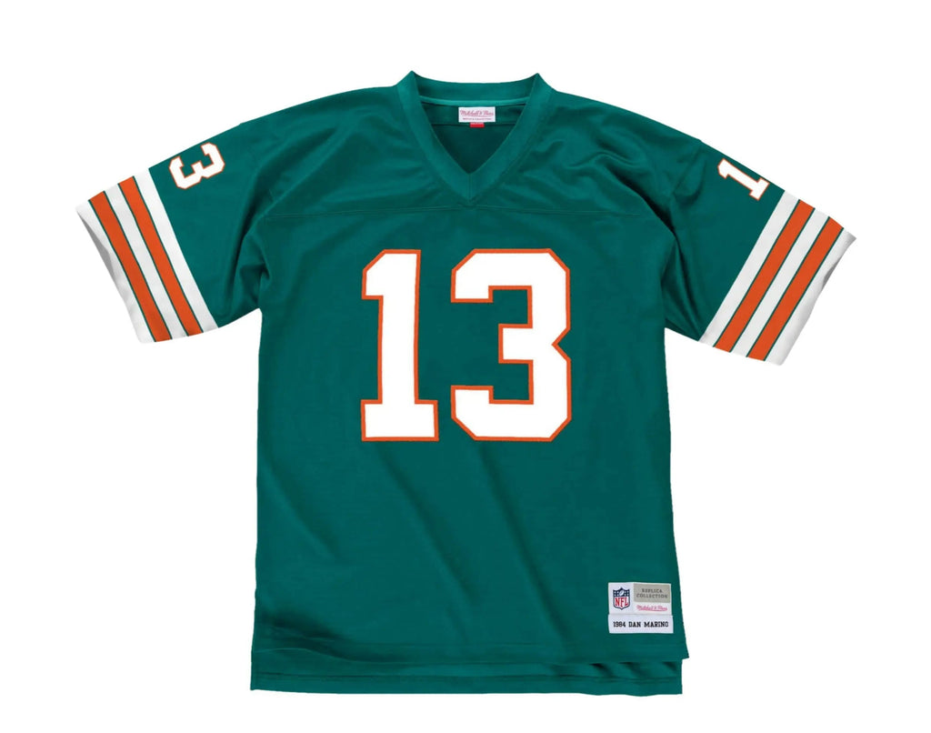 Mitchell & Ness Legacy Miami Dolphins 1984 Dan Marino Men Football Jersey Teal