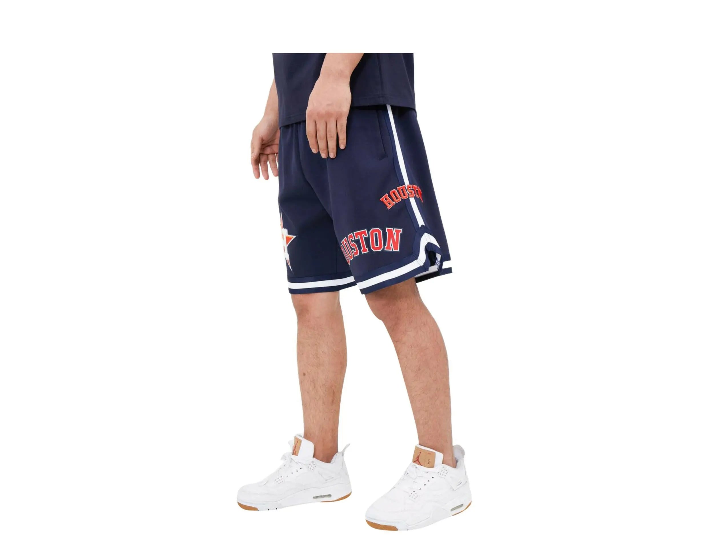 Pro Standard Houston Astros Pro Team Men Jogger Shorts Midnight Navy