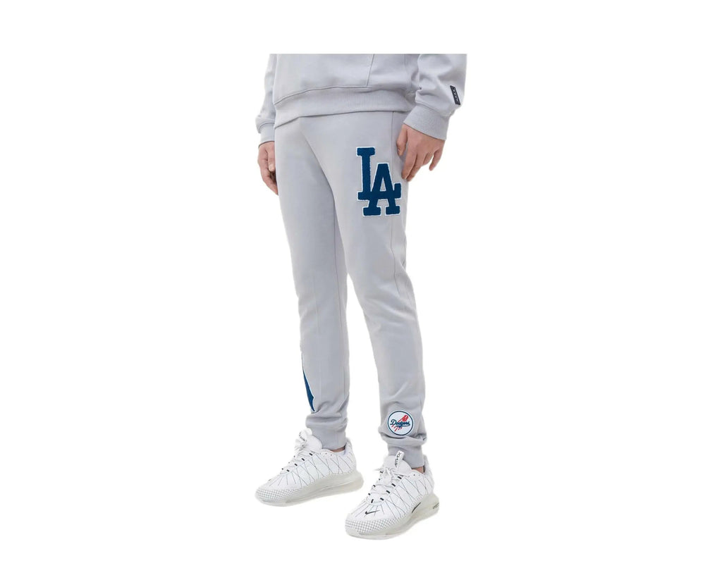 Pro Standard Los Angeles Dodgers Logo Men Joggers Grey