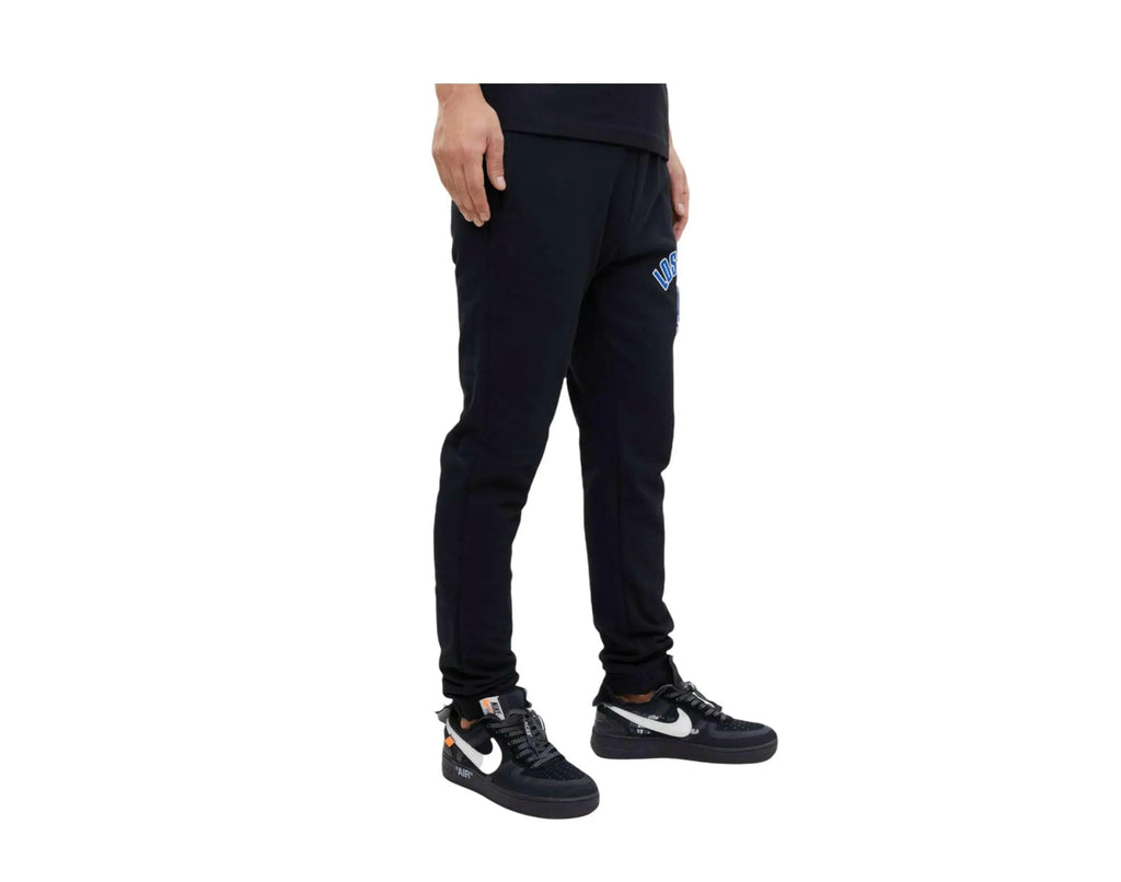 Pro Standard MLB Los Angeles Dodgers Stacked Logo Men Sweatpants Black