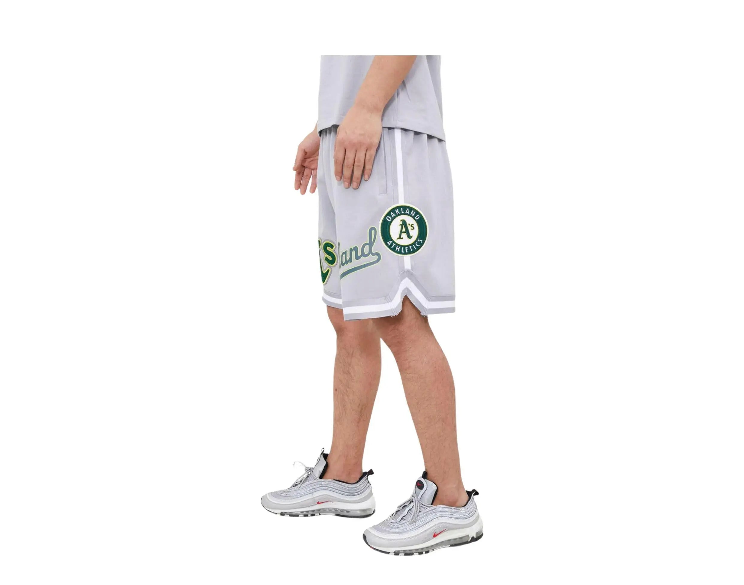Pro Standard Oakland Athletics Pro Team Men Shorts Grey