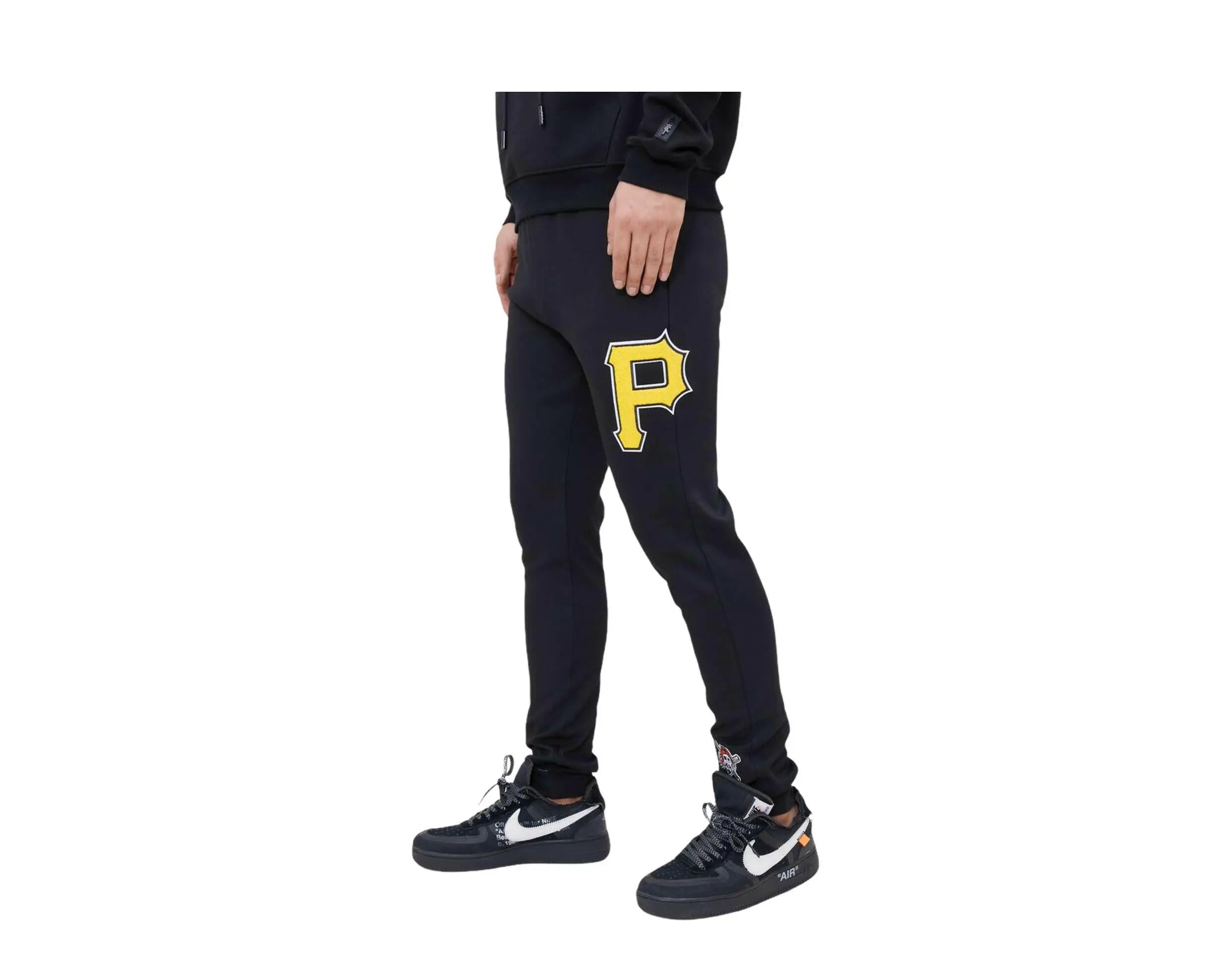 Pro Standard Pittsburgh Pirates Logo Blended Men Joggers Black