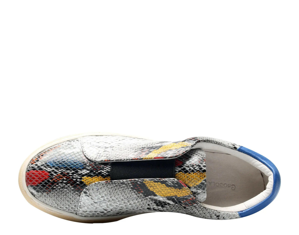 Chocolat Blu Nissa Women Slip-On Sneakers Grey