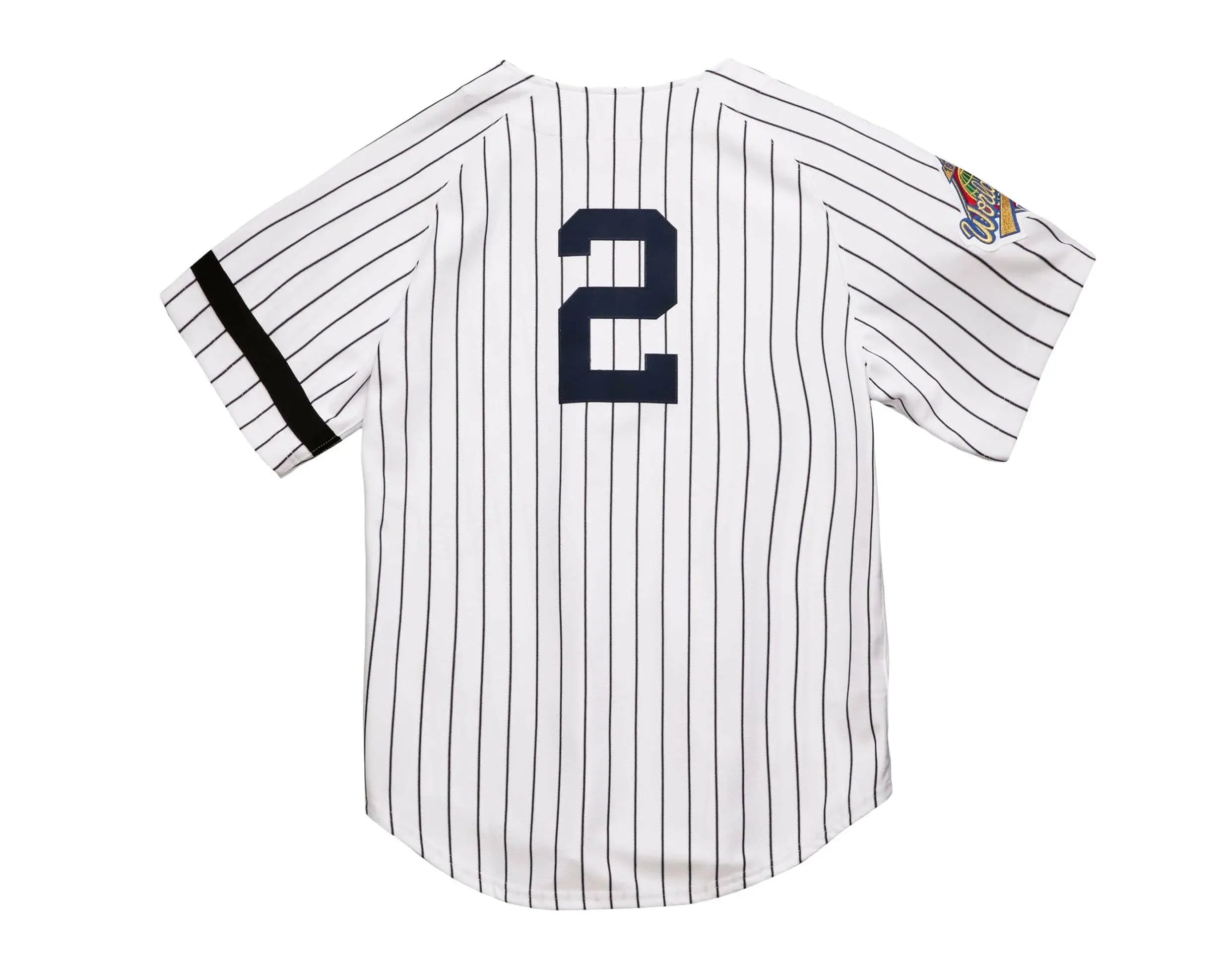 Mitchell & Ness New York Yankees Derek Jeter Authentic Jersey Men Jersey White/Navy Pinstripe