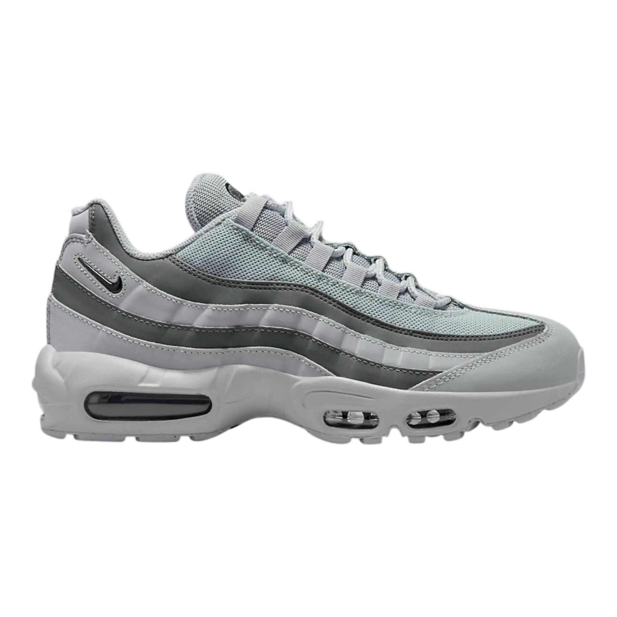 Nike Air Max 95 Men Sneakers Greyscale Black Wolf White