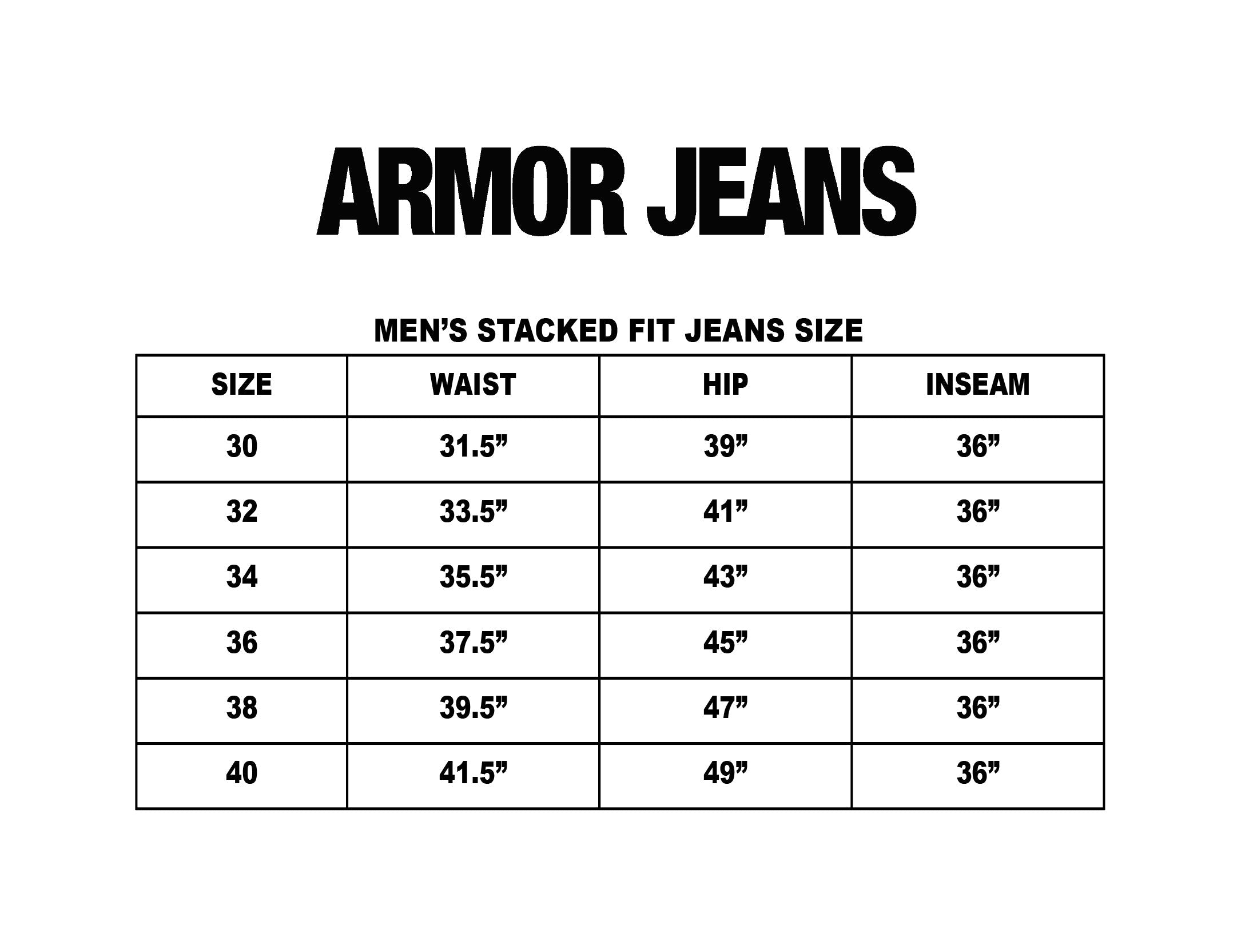 AR711 BLACK/BROWM DISTRESSED STAR STACKED JEANS