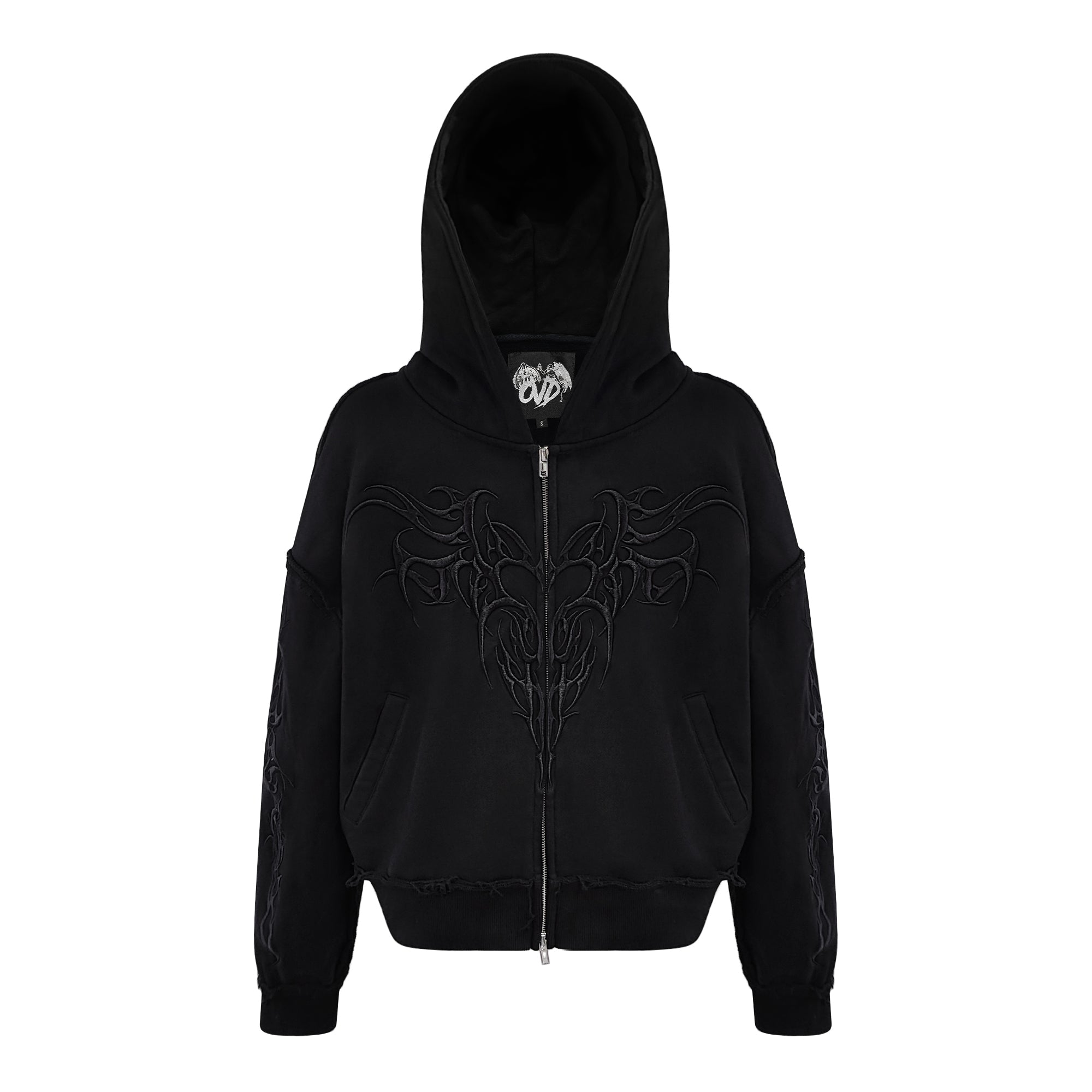 "DRKSAINT" ZIP UP