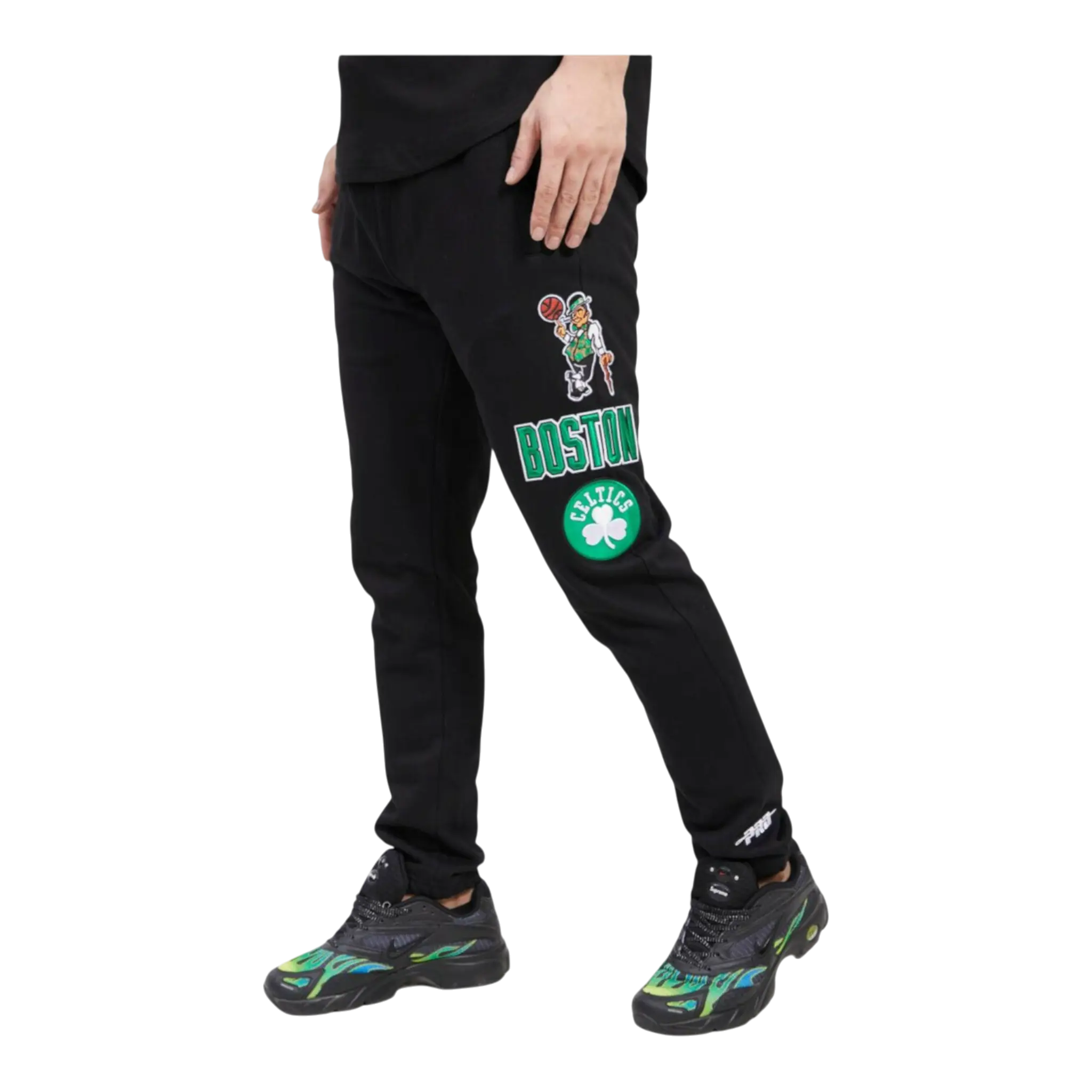 Pro Standard NBA Boston Celtics Retro Classic Men Sweatpants Black