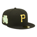 New Era 59Fifty Pittsburgh Pirates Citrus Pop Fitted Hat Black/Green